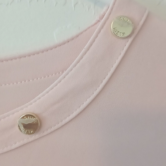 NWOT Anne Klein Womans Pink Blouse - Picture 3 of 7